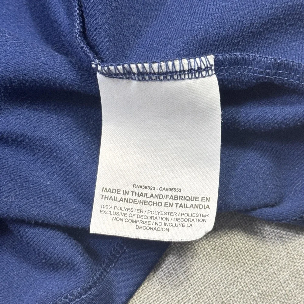 Nike Running Hoodie‎ Mens 2XL Blue Pullover Performance Graphic Long Sleeve